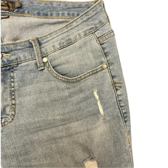 Torrid Boyfriend Straight Vintage Stretch Mid-Rise Relaxed Jeans Size 10 S - Picture 3 of 8